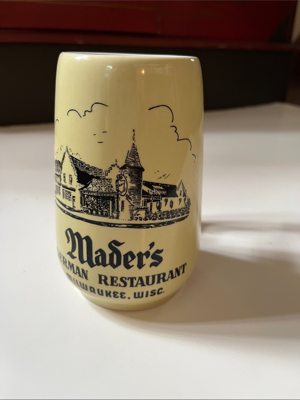 Ceramic Stein Mader’s German Restaurant - Milwaukee, WI